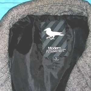 Modern amusement pea coat